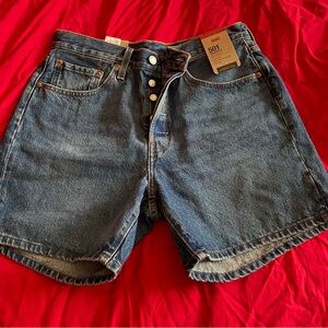 Levi's 501 Blue Jean Shorts